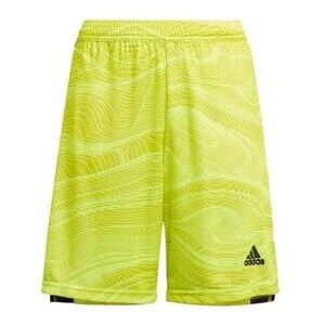 Adidas Condivo 21 Goalkeeper Shorts  Acid Yellow  Boys Youth Small
